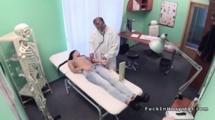 Doctor Gets Blowjob Behind His Desk