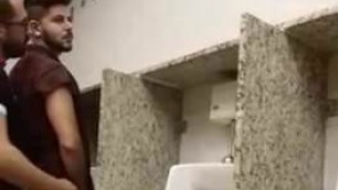 breeding a slut in a Public Bathroom