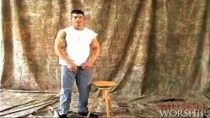 Zeb Atlas younger in Vintage Video