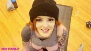 Anal Loving Step Sis Gets CAUGHT doing Yoga by her & Gets her Asshole Stretched!