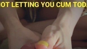 I will not allow you to cum - Edging handjob - Isis Moone