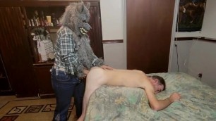 Werewolf Fucks Man's Ass